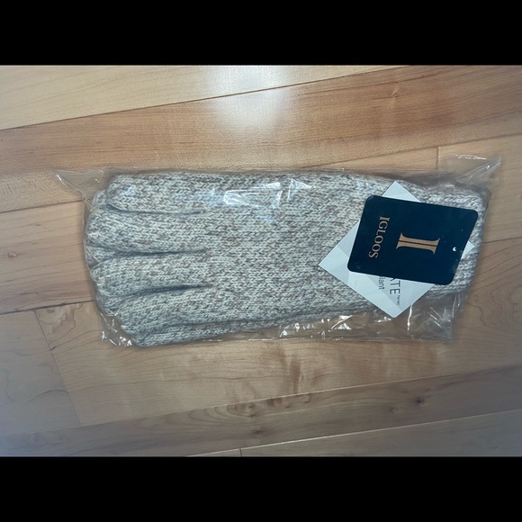 Warm ragg wool gloves, OS fits like men’s large. NWT - Picture 3 of 4